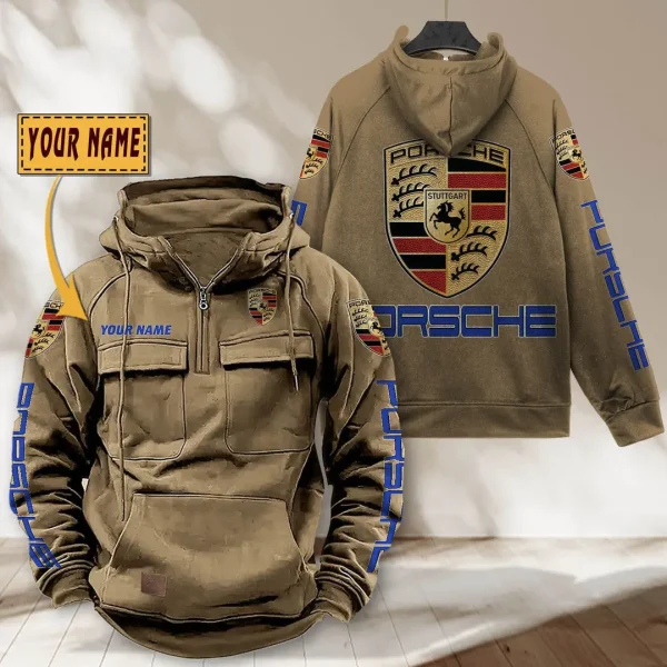 Porsche Tactical Vintage-Hoodie VITPJ224 - Image 2