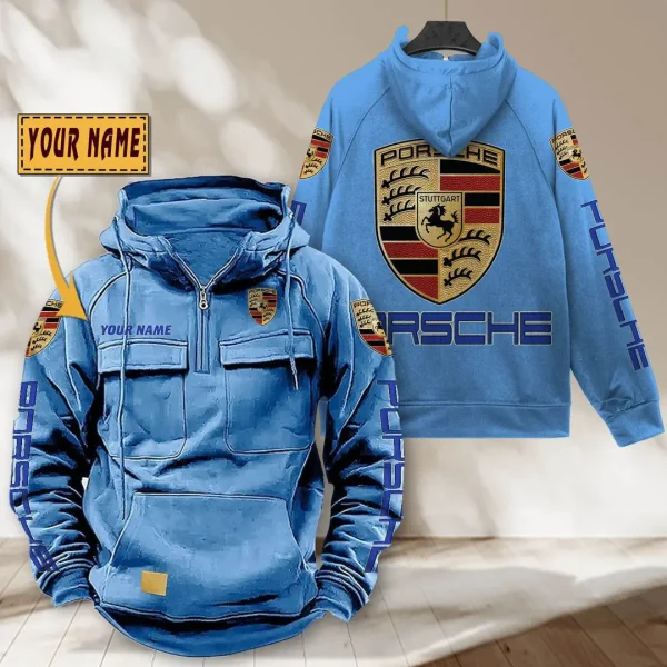 Porsche Tactical Vintage-Hoodie VITPJ224 - Image 3