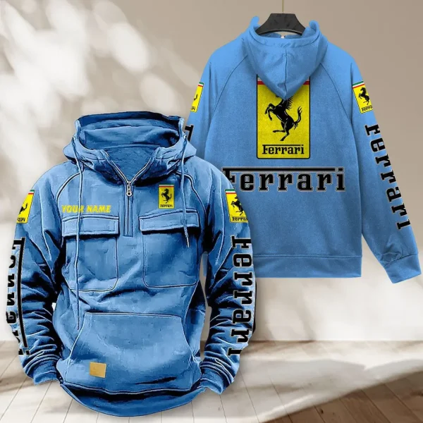 Ferrari Tactical Vintage-Hoodie VITPJ187 - Image 3