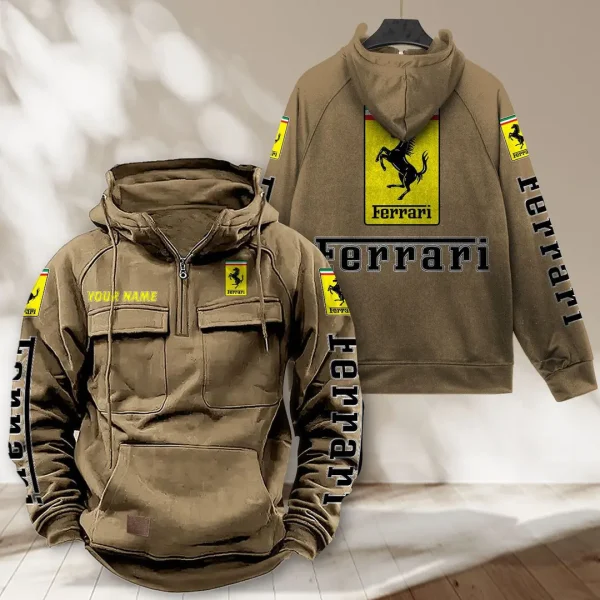 Ferrari Tactical Vintage-Hoodie VITPJ187 - Image 4