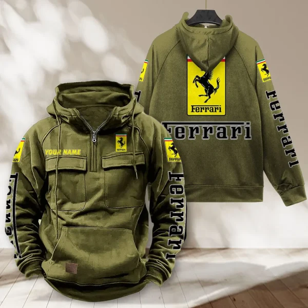 Ferrari Tactical Vintage-Hoodie VITPJ187 - Image 5