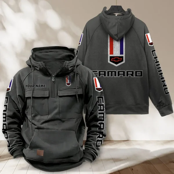 Chevrolet Camaro Tactical Vintage-Hoodie VITPJ181 - Image 2