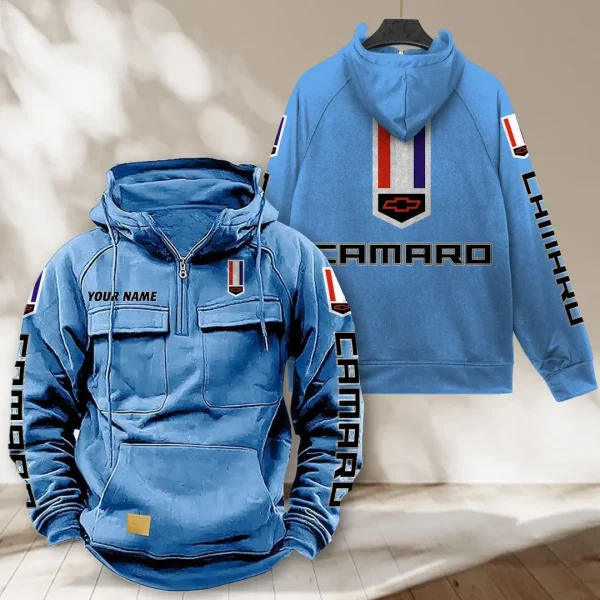 Chevrolet Camaro Tactical Vintage-Hoodie VITPJ181 - Image 3