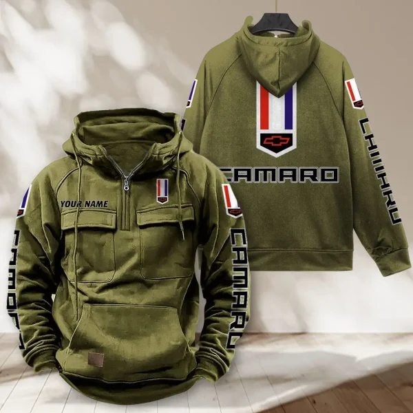 Chevrolet Camaro Tactical Vintage-Hoodie VITPJ181 - Image 5