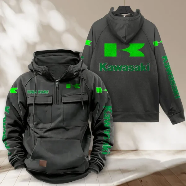 Kawasaki Tactical Vintage-Hoodie VITPJ202 - Image 3