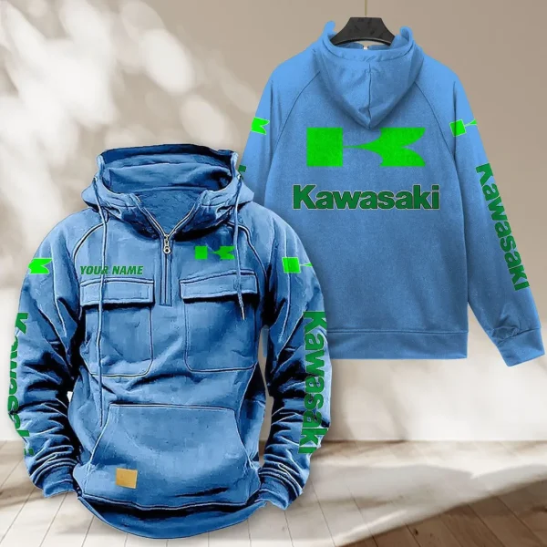 Kawasaki Tactical Vintage-Hoodie VITPJ202 - Image 4