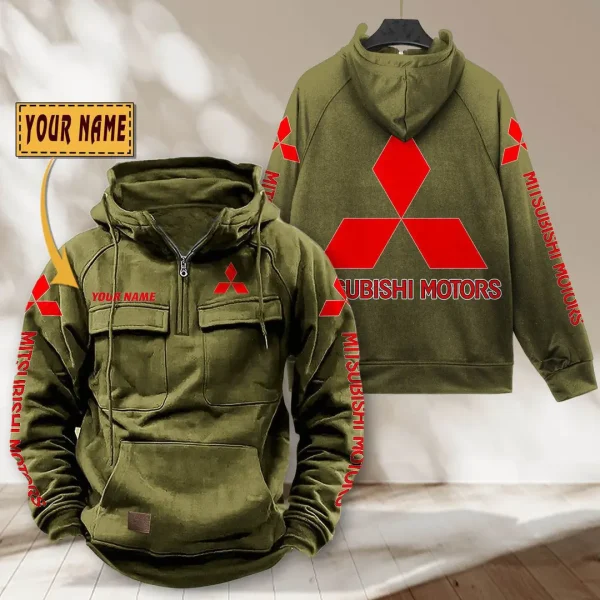 Mitsubishi Tactical Vintage-Hoodie VITPJ217 - Image 5