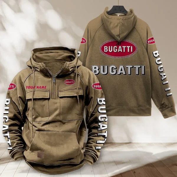 Bugatti Tactical Vintage-Hoodie VITPJ177