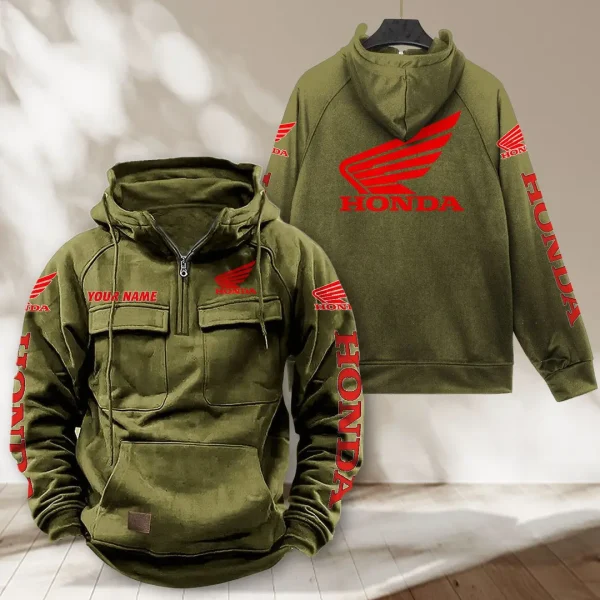 Honda Motorcycle Tactical Vintage-Hoodie VITPJ197