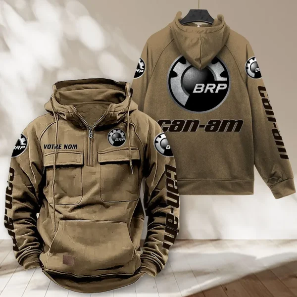 BRP-Can am Tactical Vintage-Hoodie VITPJ176 - Image 2