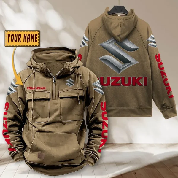 Suzuki Tactical Vintage-Hoodie VITPJ231 - Image 2