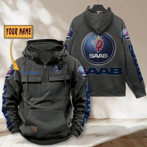 Saab Tactical Vintage-Hoodie VITPJ227 - Image 5