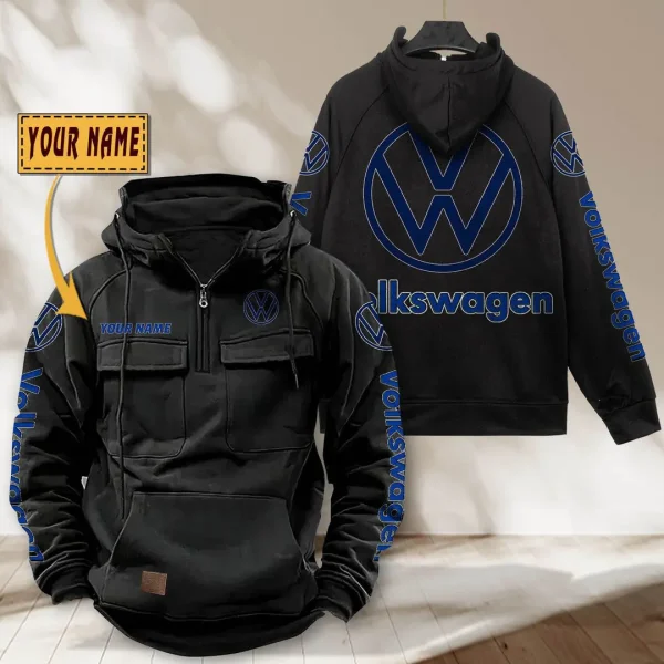 Volkswagen Tactical Vintage-Hoodie VITPJ236 - Image 2