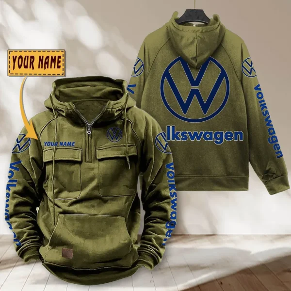 Volkswagen Tactical Vintage-Hoodie VITPJ236 - Image 5