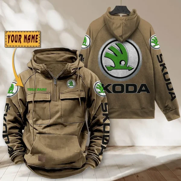 SKODA Tactical Vintage-Hoodie VITPJ229 - Image 2