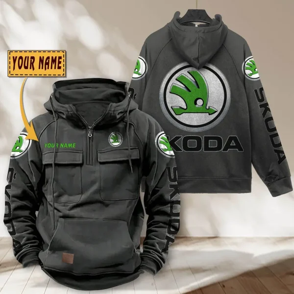 SKODA Tactical Vintage-Hoodie VITPJ229 - Image 4