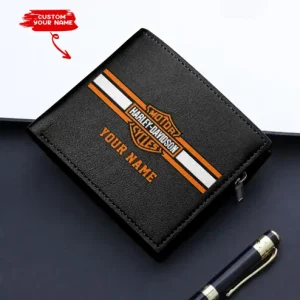 Harley-Davidson VDMLTW010 2D Leather Wallet Multicolor