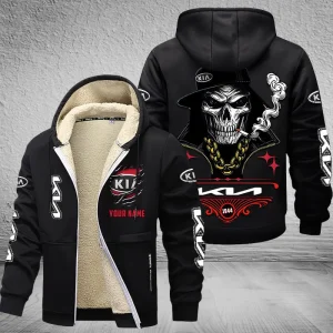Kia NNPZC303 Men’s Thickened Zipper Hoodies