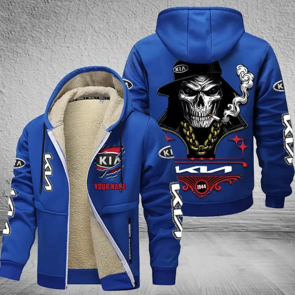 Kia NNPZC303 Men’s Thickened Zipper Hoodies - Image 6