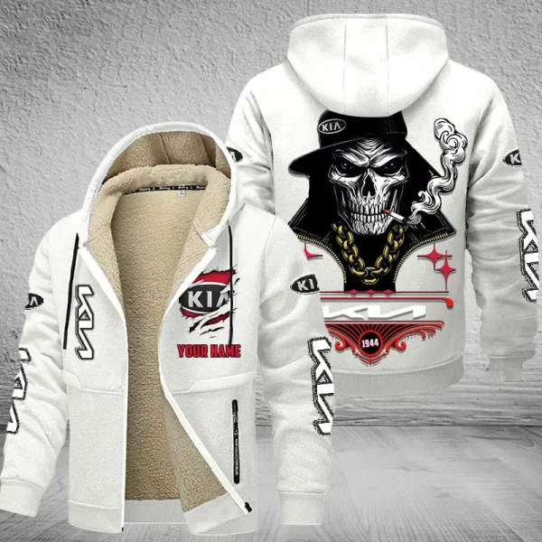 Kia NNPZC303 Men’s Thickened Zipper Hoodies - Image 10