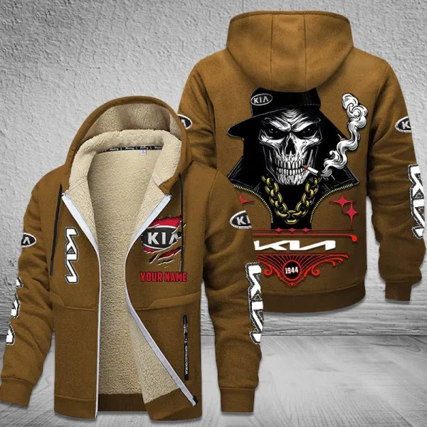 Kia NNPZC303 Men’s Thickened Zipper Hoodies - Image 11