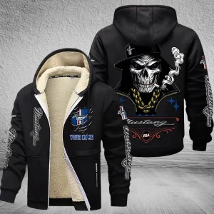 Ford Mustang NNPZC287 Men’s Thickened Zipper Hoodies