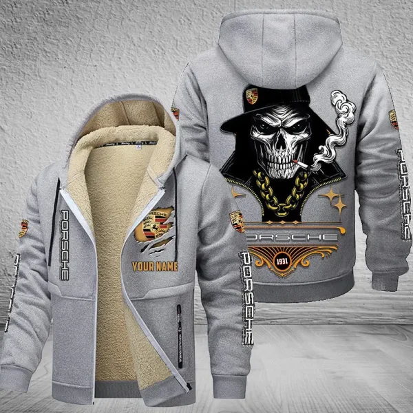 Porsche NNPZC329 Men’s Thickened Zipper Hoodies - Image 6