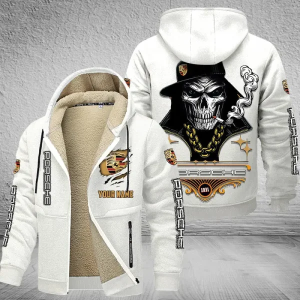 Porsche NNPZC329 Men’s Thickened Zipper Hoodies - Image 11