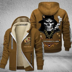 Porsche NNPZC329 Men’s Thickened Zipper Hoodies