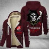 Mitsubishi NNPZC320 Men’s Thickened Zipper Hoodies