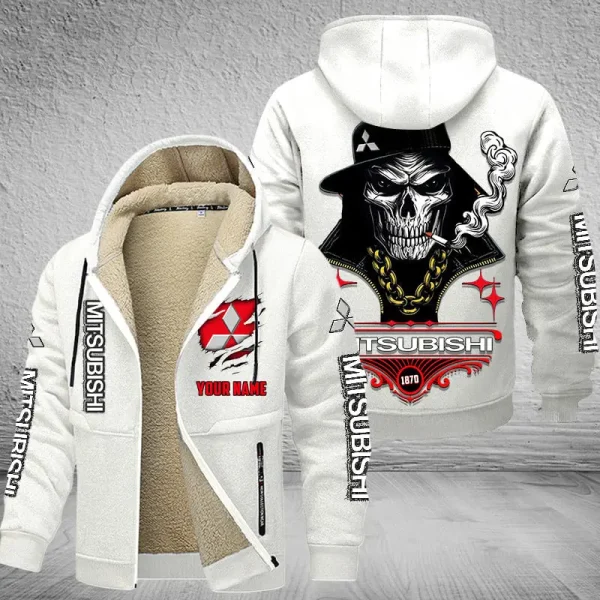 Mitsubishi NNPZC320 Men’s Thickened Zipper Hoodies - Image 10