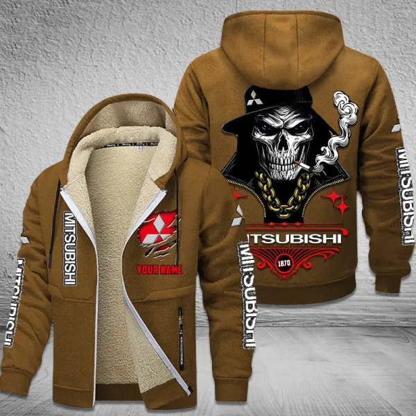 Mitsubishi NNPZC320 Men’s Thickened Zipper Hoodies - Image 11