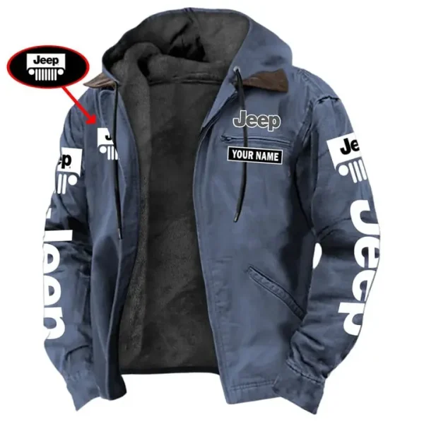 Jeep Men's Casual Padded Jacket Hooded VDMPJH003