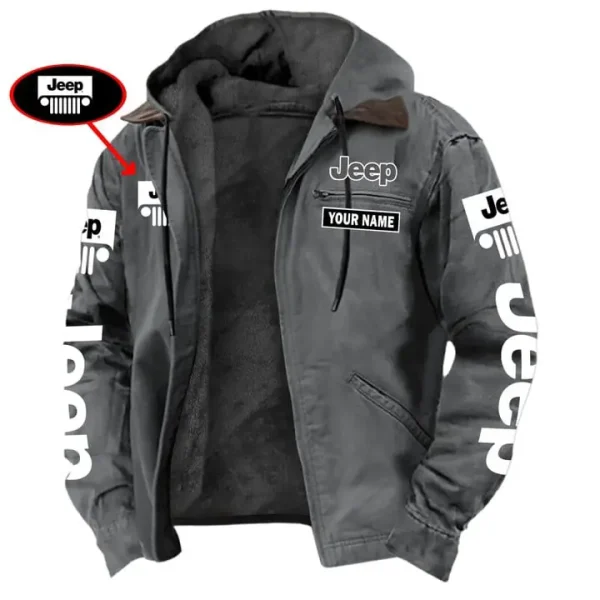 Jeep Men's Casual Padded Jacket Hooded VDMPJH003