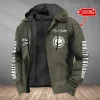 Harley Davidson Men’s Casual Padded Jacket Hooded VDPJH019-Green