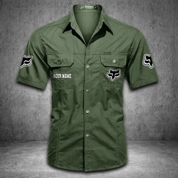 Fox Racing NNPLSC030 Men Button-Up Shirt - Image 2