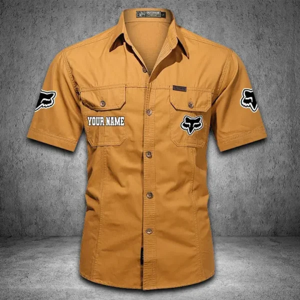 Fox Racing NNPLSC030 Men Button-Up Shirt - Image 3