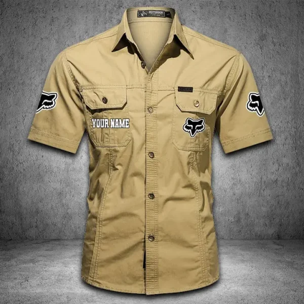 Fox Racing NNPLSC030 Men Button-Up Shirt - Image 5