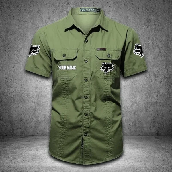 Fox Racing NNPLSC030 Men Button-Up Shirt - Image 6