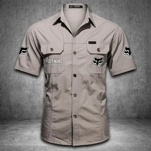 Fox Racing NNPLSC030 Men Button-Up Shirt - Image 7