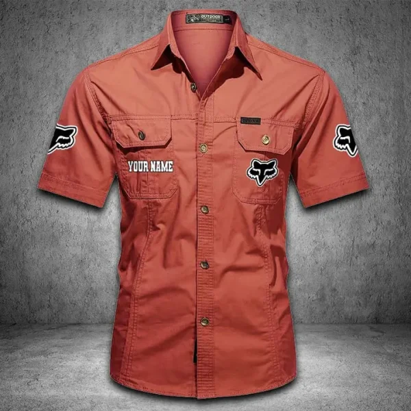 Fox Racing NNPLSC030 Men Button-Up Shirt - Image 8