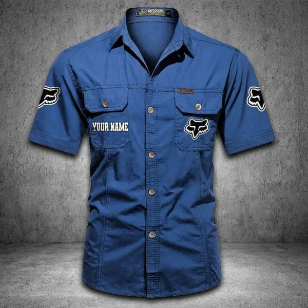 Fox Racing NNPLSC030 Men Button-Up Shirt - Image 10