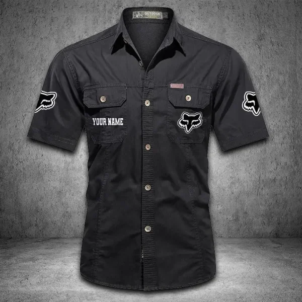 Fox Racing NNPLSC030 Men Button-Up Shirt