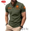 Harley Davidson Summer Style Men's T-Shirt Collared Henry Short Sleeve Casual Top for Men MTTMMHS004