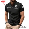 Harley Davidson Summer Style Men's T-Shirt Collared Henry Short Sleeve Casual Top for Men MTTMMHS005