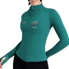 Harley Davidson Women's Tracksuit Jacket Slim Fit Long Sleeved Fitness Coat Yoga Tops MTTWAJ014