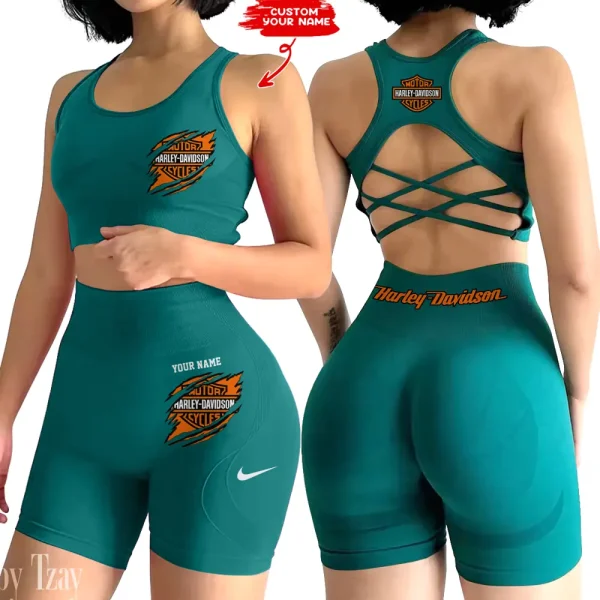 Harley Davidson Gym Fitness Sleeveless Workout Suit Sporstwear MTT2PWSYS002 - Image 2