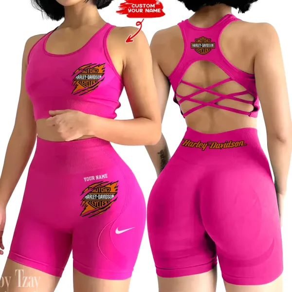 Harley Davidson Gym Fitness Sleeveless Workout Suit Sporstwear MTT2PWSYS002 - Image 3