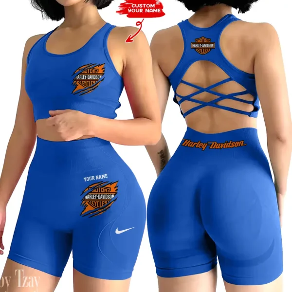 Harley Davidson Gym Fitness Sleeveless Workout Suit Sporstwear MTT2PWSYS002 - Image 4