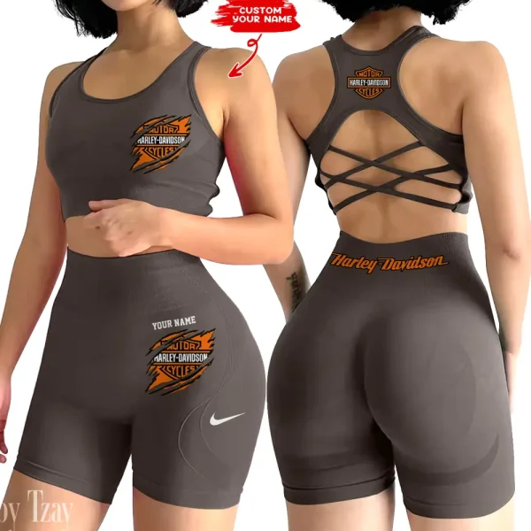 Harley Davidson Gym Fitness Sleeveless Workout Suit Sporstwear MTT2PWSYS002 - Image 5